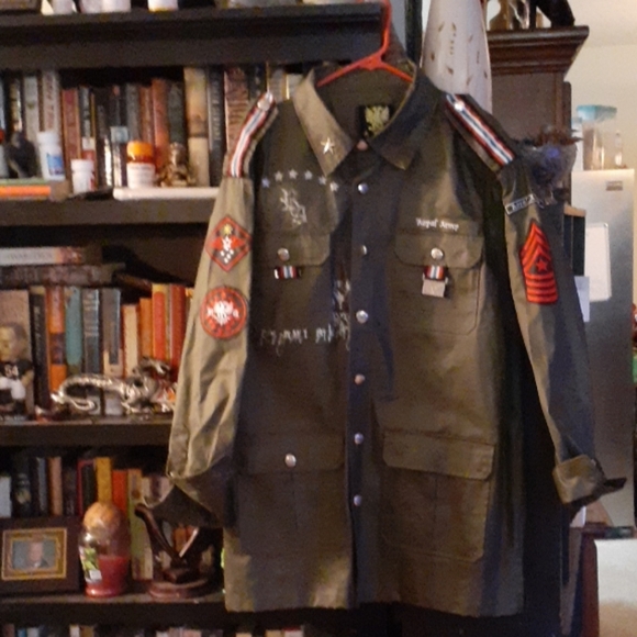 Men's Royal Army Raincoat or Windbreakerp - Picture 1 of 4